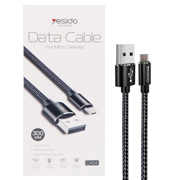 کابل USB به micro-usb یسیدو YESIDO CA54