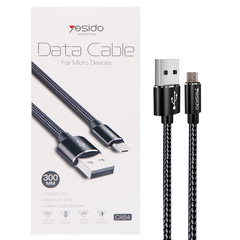 کابل USB به micro-usb یسیدو YESIDO CA54 کابل USB به micro-usb یسیدو YESIDO CA54