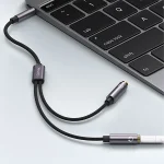 کابل تبدیل 1 به 2 جک 3.5 میلیمتری یسیدو مدل YAU27