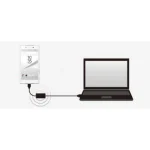 کابل تبدیل USB به microUSB سونی مدل CP-AB300-B طول 3 متر