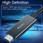 کابل تبدیل لایتنینگ به HDMI/ usb یسیدو مدل HM04 طول 1.8 متر