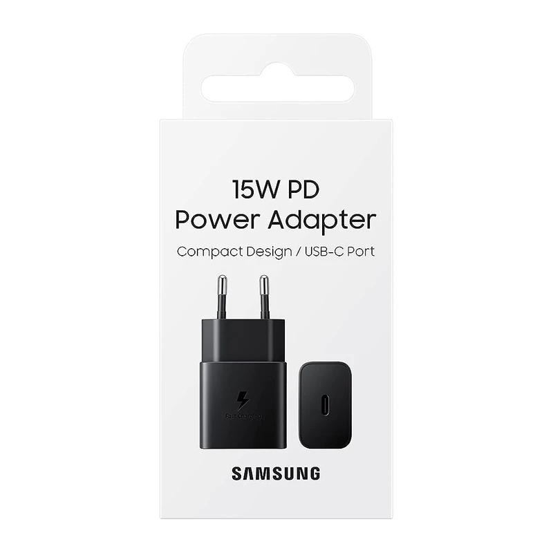 شارژر فست 15 وات سامسونگ مدل EP-T1510، دارای خروجی USB Type-C شارژر فست 15 وات سامسونگ مدل EP-T1510، دارای خروجی USB Type-C