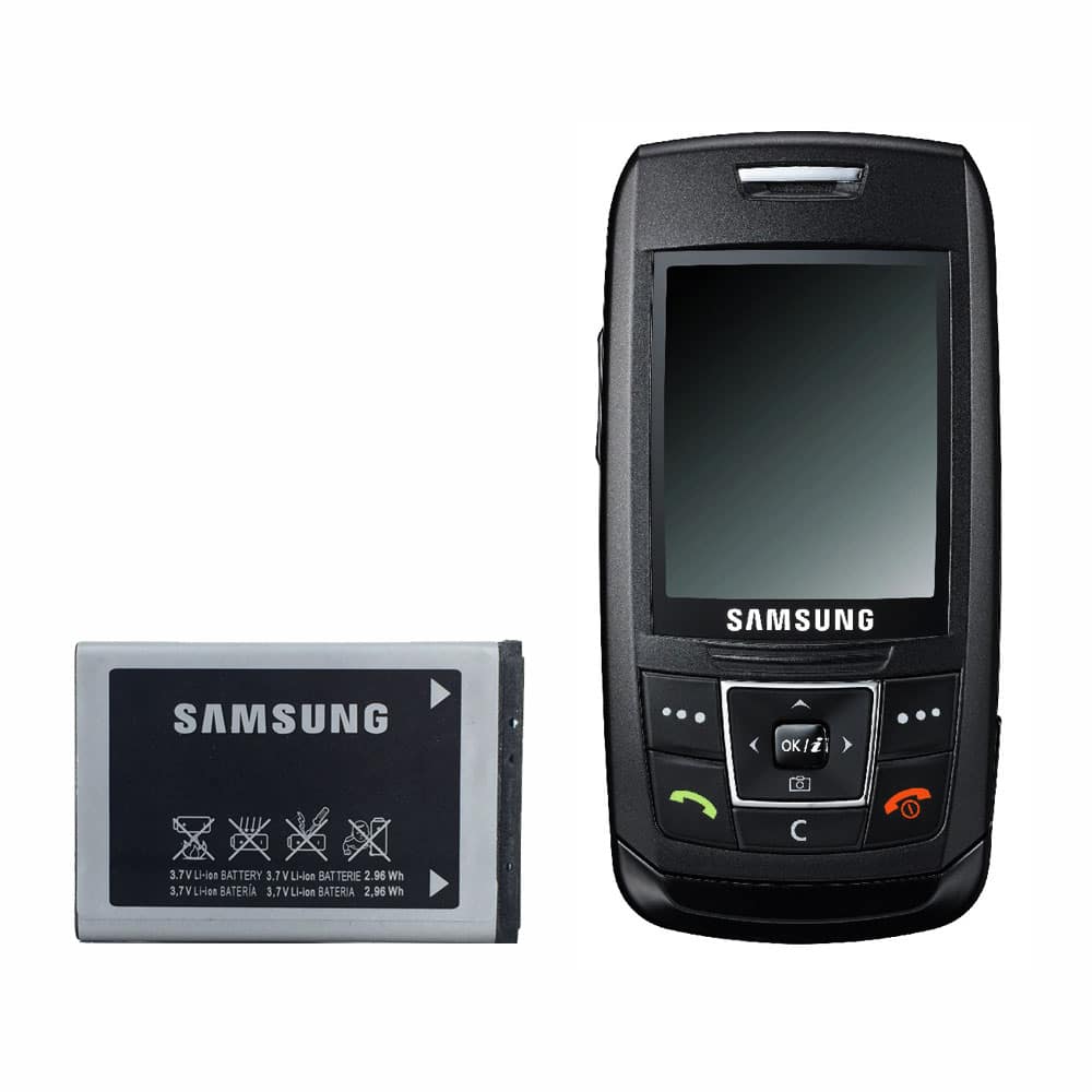 باتری اورجینال موبایل سامسونگ Samsung E250 باتری اورجینال موبایل سامسونگ Samsung E250