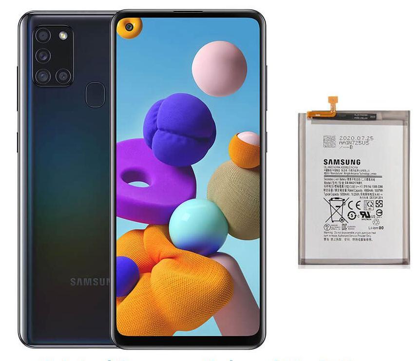 باتری اصلی گوشی سامسونگ Samsung Galaxy A12-A21S مدل EB-BA217ABY باتری اصلی گوشی سامسونگ Samsung Galaxy A12-A21S مدل EB-BA217ABY