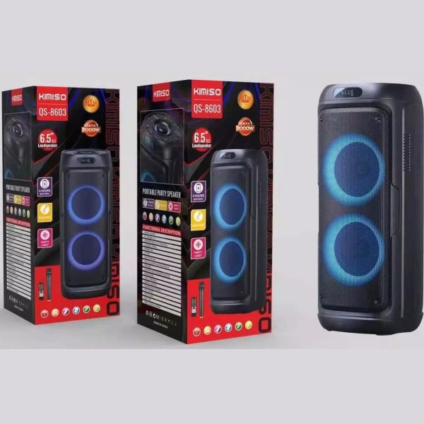 اسپیکر چمدانی برند KIMISO مدل QS-8603