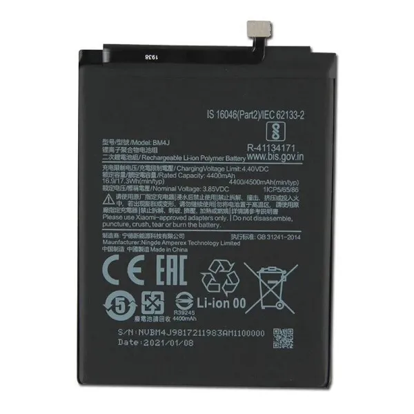 باتری اصلی شیائومی Xiaomi Redmi Note 8 Pro – BM4J باتری اصلی شیائومی Xiaomi Redmi Note 8 Pro – BM4J