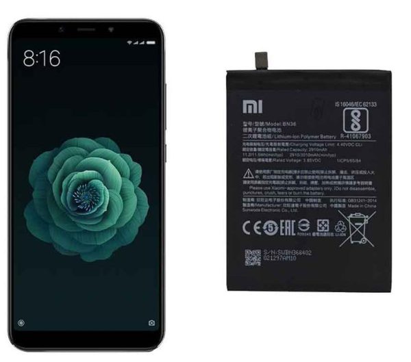 باتری اصلی شیائومی Xiaomi MI 6x – BN36