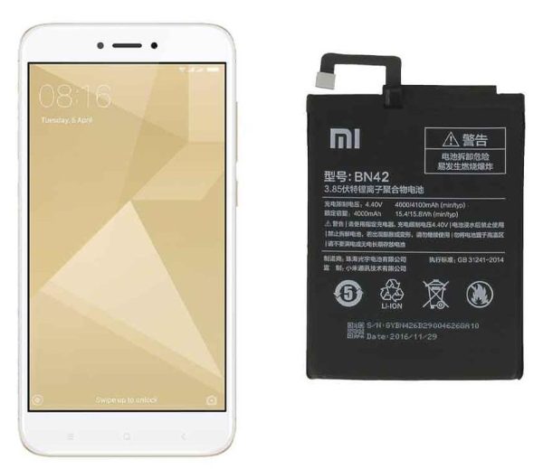 باتری اصلی شیائومی Xiaomi Redmi 4 – BN42