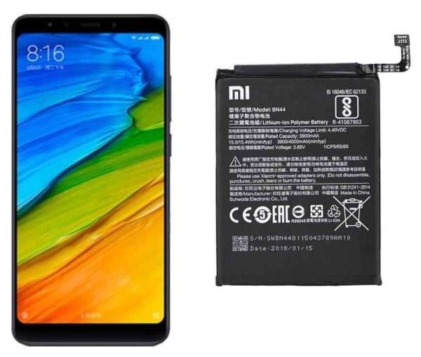 باتری اصلی شیائومی Xiaomi Redmi 5 Plus – BN44