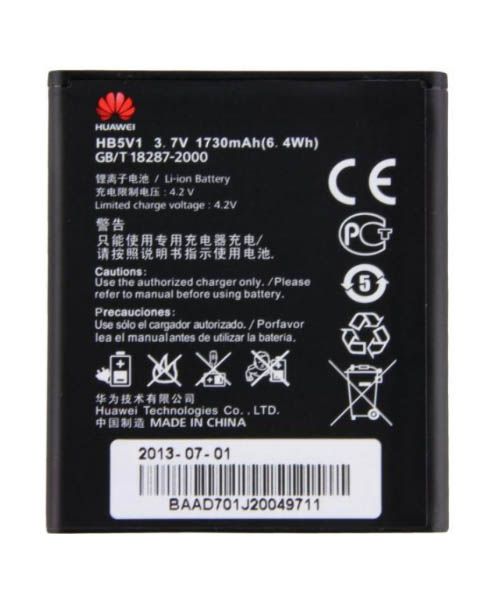 باتری اصلی هواوی مدل Huawei Y300 , Y511 , Y500 - HB5V1 باتری اصلی هواوی مدل Huawei Y300 , Y511 , Y500 - HB5V1