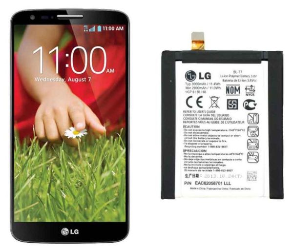 باتری اصلی ال جی مدل LG G2 – BL-T7