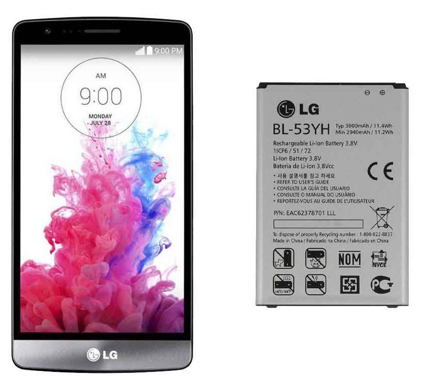 باتری اصلی ال جی مدل LG G3 Stylus – BL-53YH باتری اصلی ال جی مدل LG G3 Stylus – BL-53YH