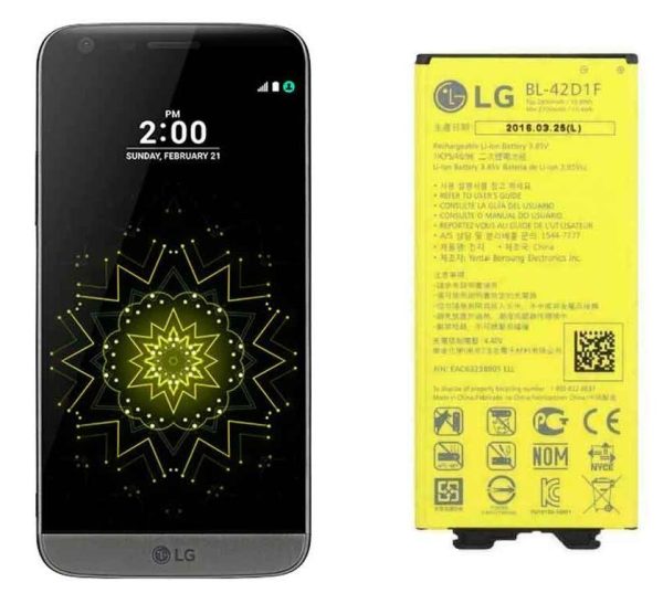 باتری اصلی ال جی مدل LG G5 – BL-42D1F