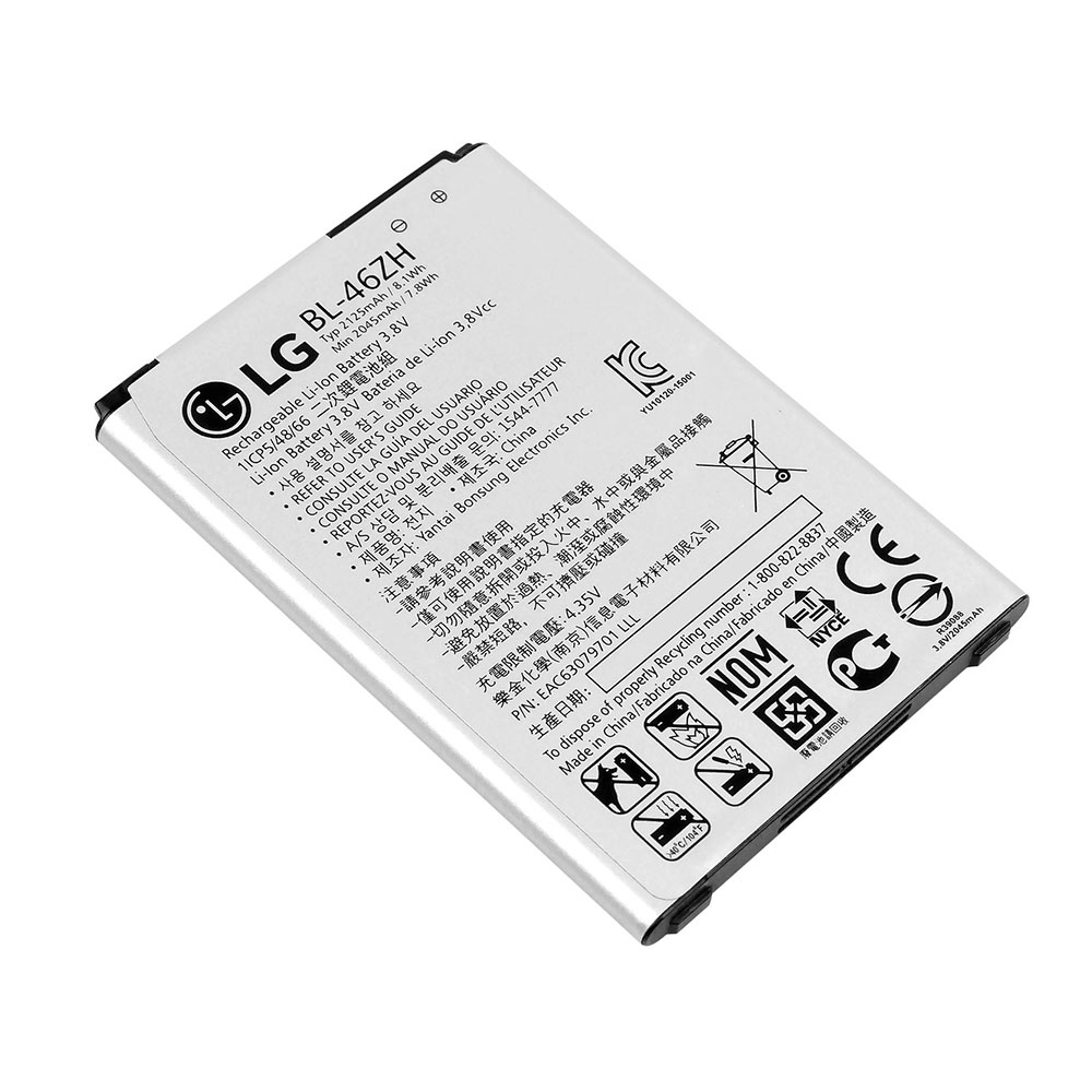 باتری اصلی ال جی مدل LG K8 2016 - K7 2016 – BL 46ZH باتری اصلی ال جی مدل LG K8 2016 - K7 2016 – BL 46ZH