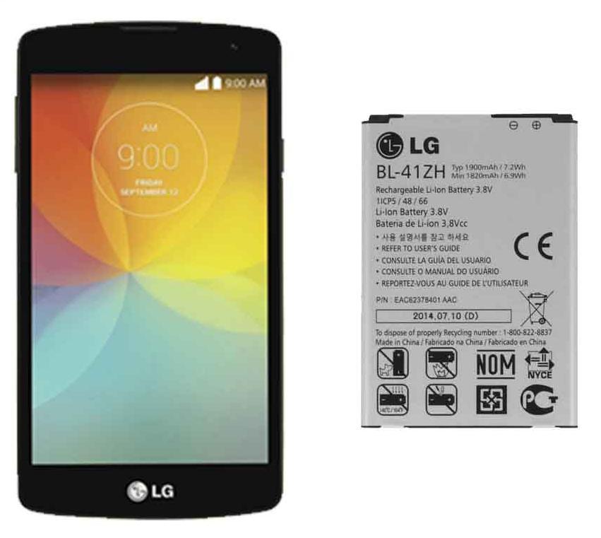 باتری اصلی ال جی مدل LG L Fino – BL-41ZH باتری اصلی ال جی مدل LG L Fino – BL-41ZH