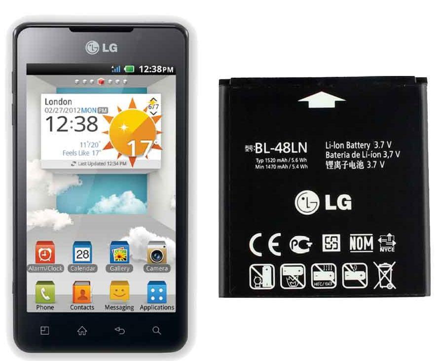 باتری اصلی ال جی مدل LG Optimus 3D MAX – BL-48LN باتری اصلی ال جی مدل LG Optimus 3D MAX – BL-48LN