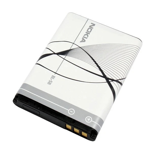باتری اصلی نوکیا مدل (Nokia (BL-5B باتری اصلی نوکیا مدل (Nokia (BL-5B