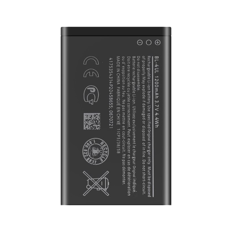 باتری اصلی نوکیا مدل (Nokia (BL-4UL باتری اصلی نوکیا مدل (Nokia (BL-4UL