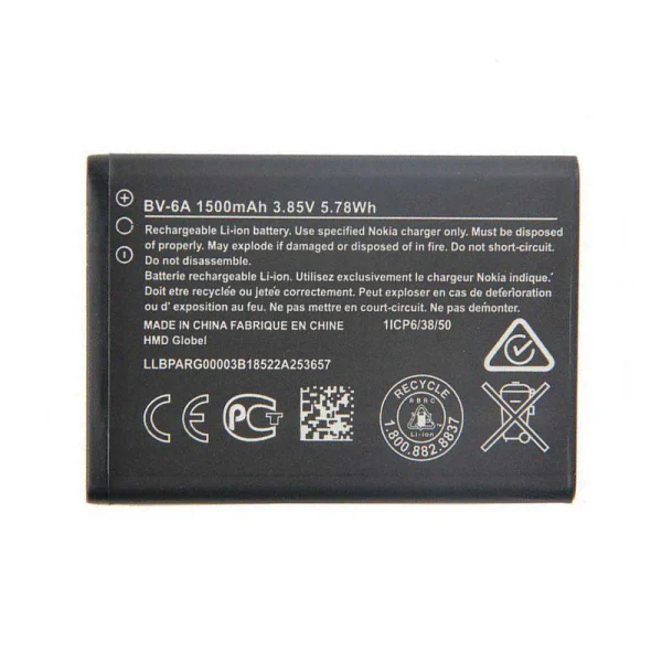 باتری اصلی نوکیا مدل (Nokia (BV-6A